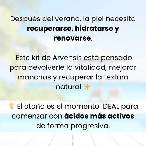 Rutina Facial Otoño, Reparación Y Nutrición, Skincare Arvens