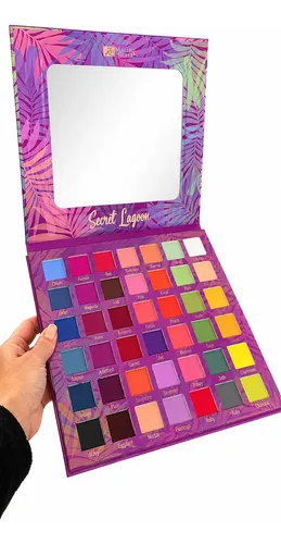 Paleta De Sombras Profesional 42 Colores Mate Alto Pigmento