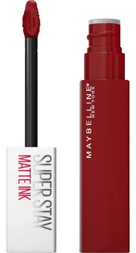 Labial Líquido Maybelline Superstay Matte Ink Spice Up Acabado Mate Color Shot Caller