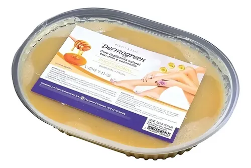 Dermogreen Cera Depilatoria Vegetal Miel Camomilla Band 800g