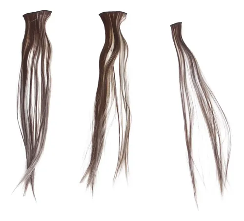 Extensiones De Cabello Humano Con Pinza Para Mujer, 7 Unidad