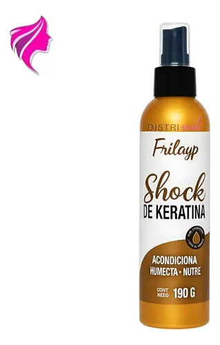 Frilayp Spray Shock De Keratina X190g Humecta Acondiciona