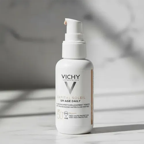 Protector Facial Capi. Soleil Uvage Daily 50fps Medio Vichy