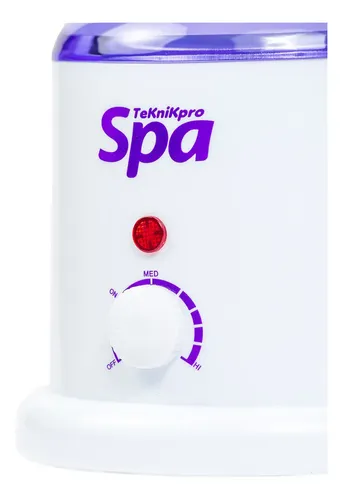 Calentador de cera depilatoria Teknikpro Wax Warmer220V color blanco