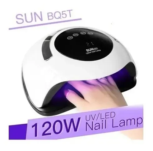Cabina Lampara Uñas Led 120w 36 Led Sun Uv Semipermanentes