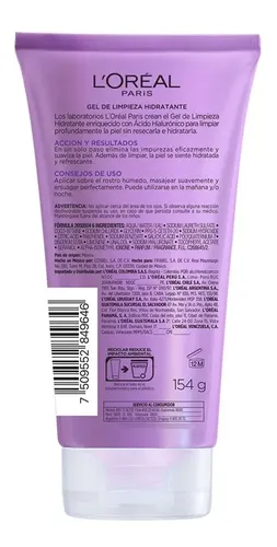 Gel De Limpieza Hidratante Loreal Paris Revitalift 150ml