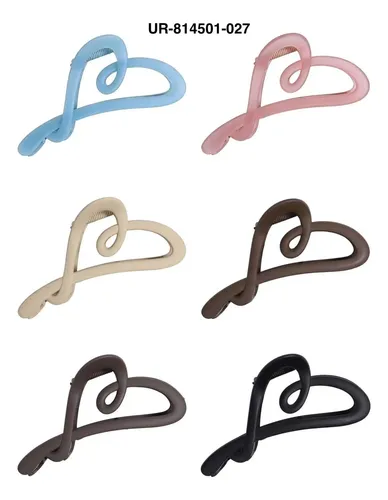 Broches Para El Pelo X6 Mate Cabello Mujer Urbanchic 1027