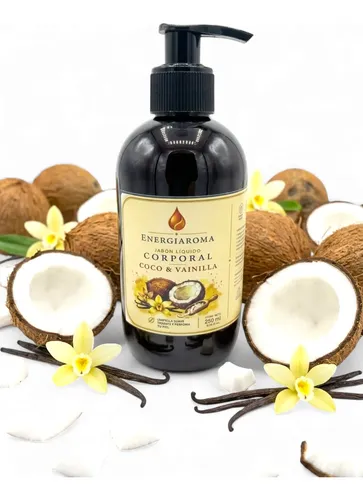 Jabon Liquido Corporal Energiaroma Aroma Coco-vainilla 250ml