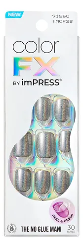 Uñas Autoadhesivas Kiss Impress Color Fx The Good Days