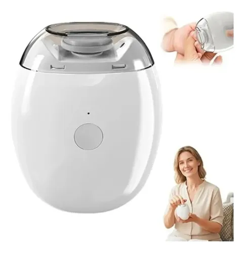Cortador Uñas Eléctrico P/adultos Bebe Manicura Recargable Y