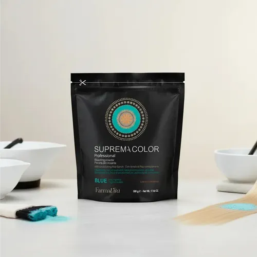 Farmavita Decolorante Sin Amoníaco Polvo Azul Para Cabello 500g