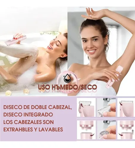 X Depiladora Mujer Bikini Afeitadora Rasuradora Electrica