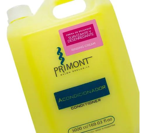 Primont Acondicionador Suavizante Desenredante Cabello 5lt
