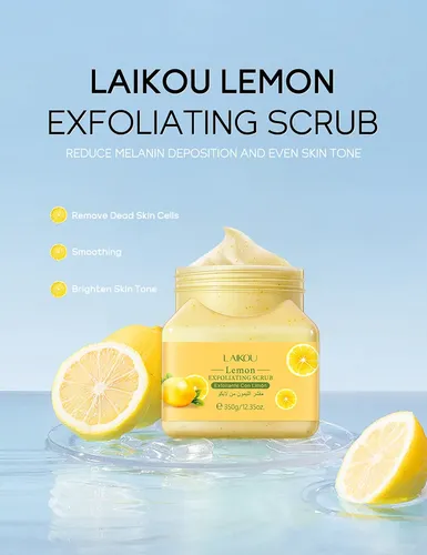 Exfoliante Corporal Limón 350g Bb2c Aurivela
