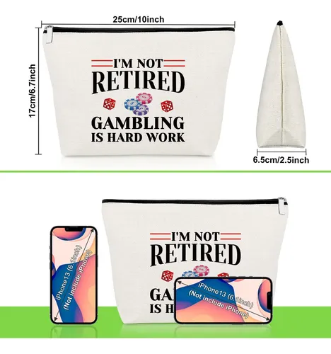 Bolsa De Maquillaje Gevody Gambler Gifts Para Mujer Amante D
