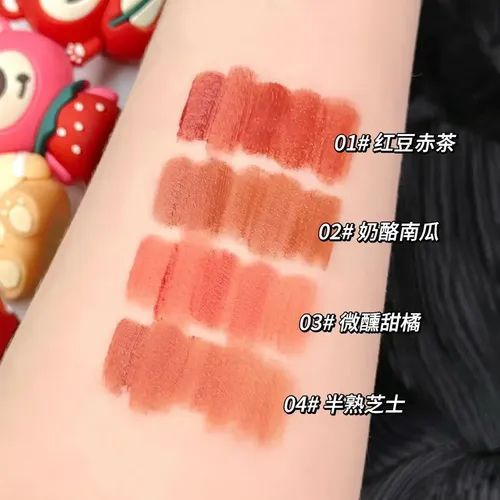 Labial Liquido Terciopelo Forma De Animalitos Cute