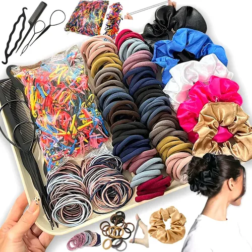 Accesorios Para Coleteros Donas Ligas, 1209 Unidades H Verde Oscuro Assorted / Multicolor