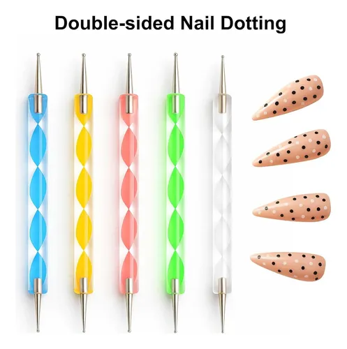 Kit De Herramientas Para Uñas 15 Pinceles Con Soporte