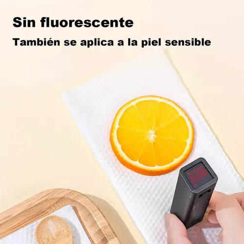 Toalla Desechable De Algodón For El Lavado De La Cara 300pz