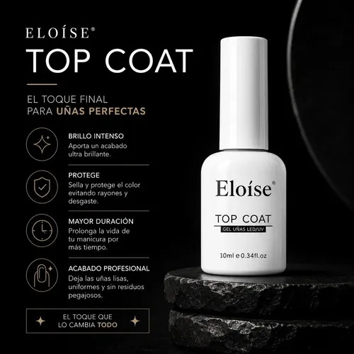 Esmalte Semipermanente De Uñas Gel Polish Uv/led Eloise 10ml