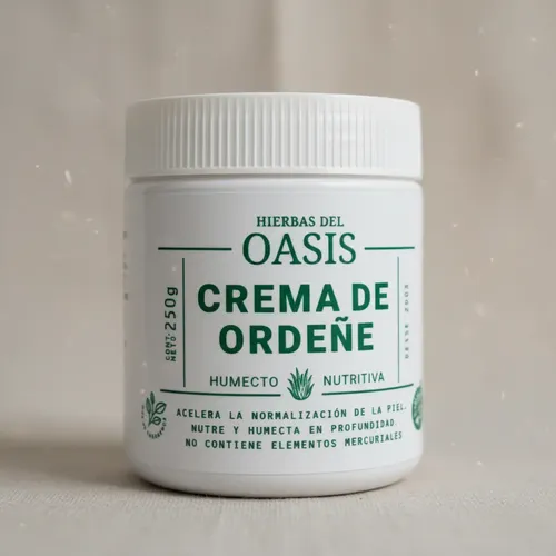 Crema De Ordeñe Hierbas Del Oasis X 250 G Sin Tacc