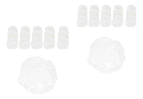 100 Gorros Ducha Baño Desechables, Impermeables, Extr \\