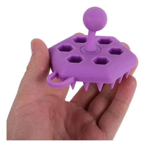 Cepillos Masajeadores De Silicona Para Cuero Cabelludo, 2 Un