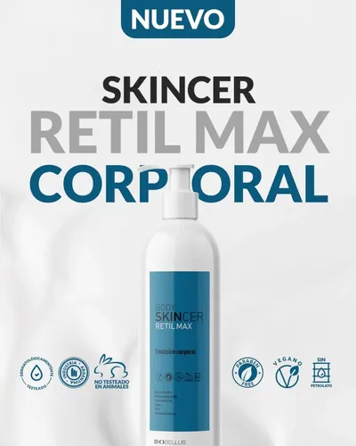 Crema Body Skincer Retilmax 300ml Biobellus Piel Firme