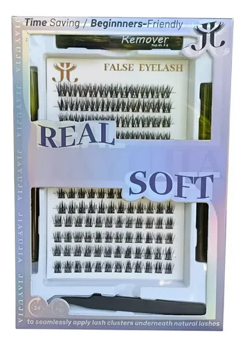 Kit Completo Extensione Pestañas Racimos Adhesivo Removedor