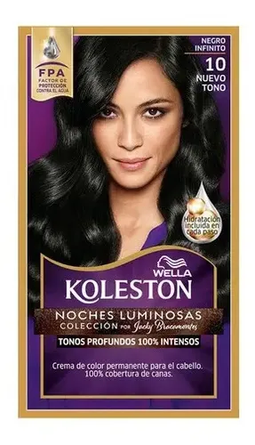 Kit Tintura Koleston Permanente 10 Negro Infinito Wella