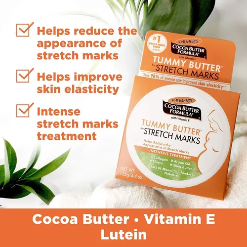 Palmers Tummy Butter Nueva Formula Crema Reduce 100% Estrias