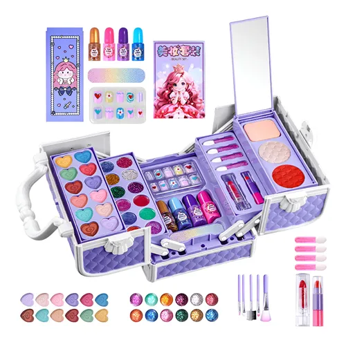 Cx-maquillaje Infantil 43 Piezas Lavables Niñas