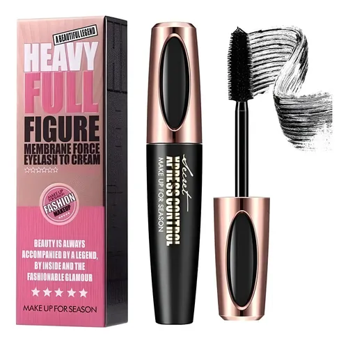 Mascara De Pestañas 4d Black Alarga Waterproof Importado