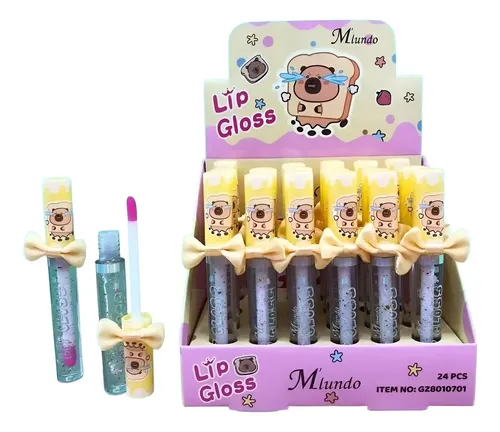 Lipp Gloss Brillo Infantil Capybara Cajax24uni X Mayor