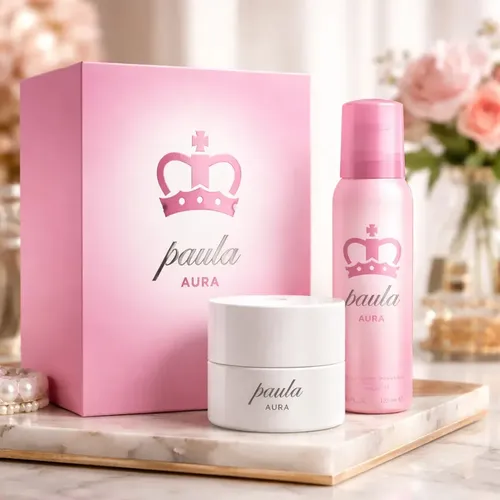 Set Perfume Paula Aura X 60 Ml + Deo X 123ml