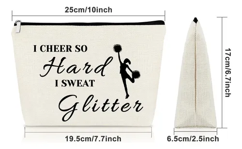 Bolsa De Maquillaje Sazuwu Cheerleader, Regalo Para Niñas Ad