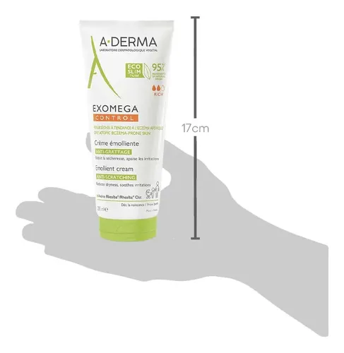 Aderma Exomega Control Crema Emoliente Piel Sensible 200ml