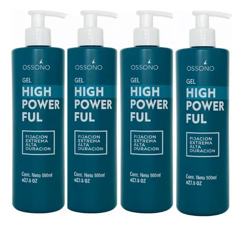 4 Gel Ossono Barber X 800 Grs High Powerfull Envio Al Pais
