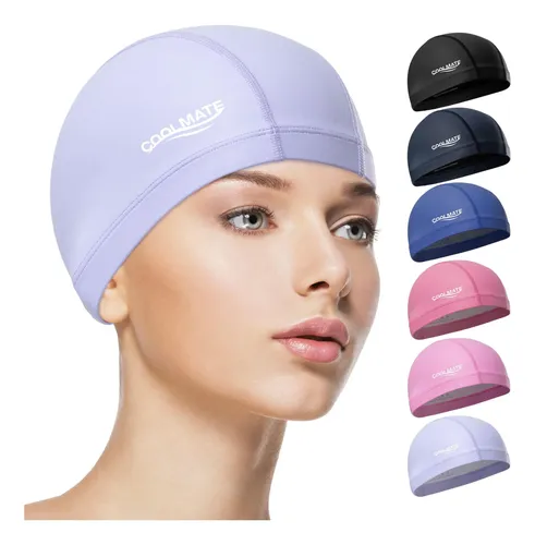 Gorro De Natación De Tela Coolmate Para Adultos, Mujeres, Ho