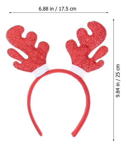 Diadema Navideña De Peluche Con Pelo De Mujer Creativa, 4 Un