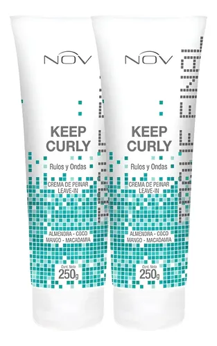 Crema Para Peinar Rulos Nov Trends Apps Keep Curly 250gr X2
