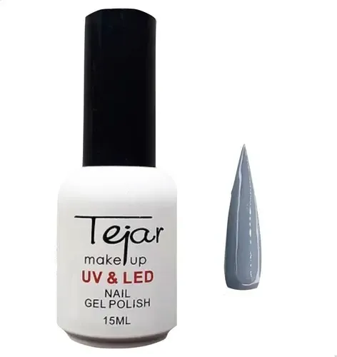Esmalte Semipermanente Top Coat Matte Tejar Uv/ Led Color N 31 – Gris oscuro