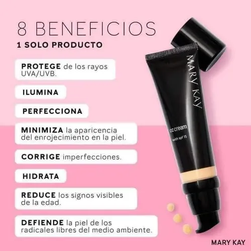 Mary Kay Cc Cream Crema Correctora Con Color Fps 15