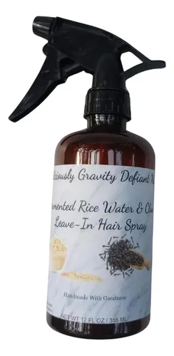 Tratamiento Capilar Fermentado De Arroz Y Clavos 12 Oz