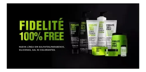 Shampoo 900ml+acond 900ml+mascara+crem Peinar Fidelite Free