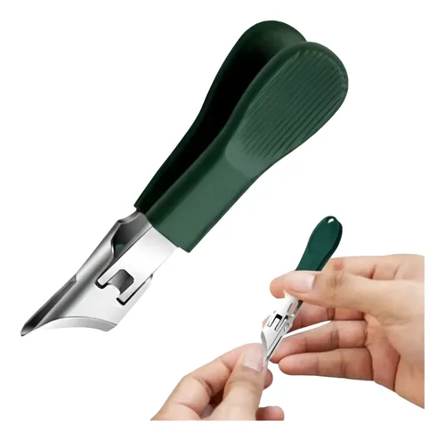 2 Uds Cortaúñas Profesionales Hawkbill 9cm Acero Inoxidable