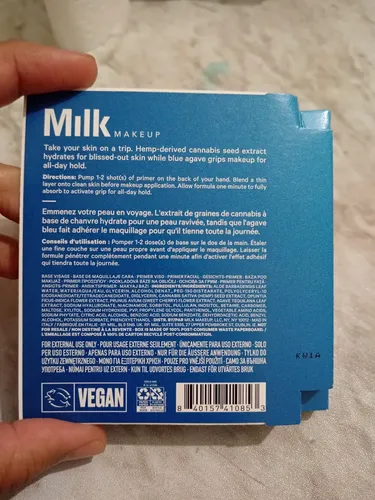 Milk Makeup Hydro Grip Primer Mini 4ml Prebase Facial
