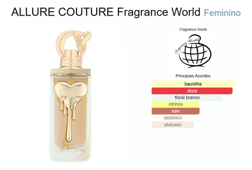 Perfume De Mujer Allure Couture Fragrance World, 100 Ml