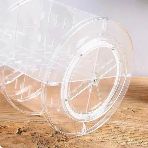 Organizador Acrílico Giratorio De 360 Grados Para Maquillaje