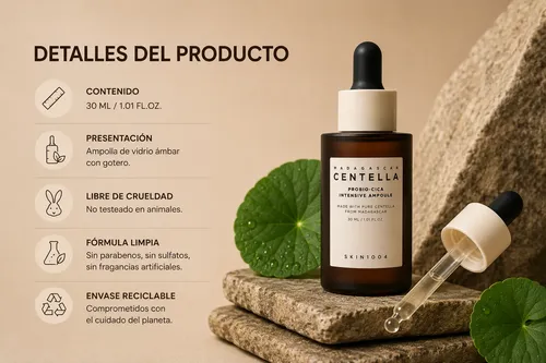 Skin1004 Probio-cica Ampoule Serum Para Pieles Maduras 30ml